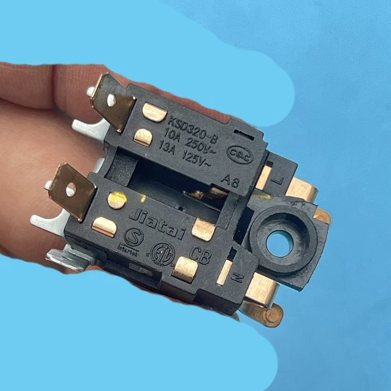 

Миниатюрный встроенный термостат для чайника, аксессуары для нагревателя жидкости, контроллер KSD320-B, BT01A, 2 шт.