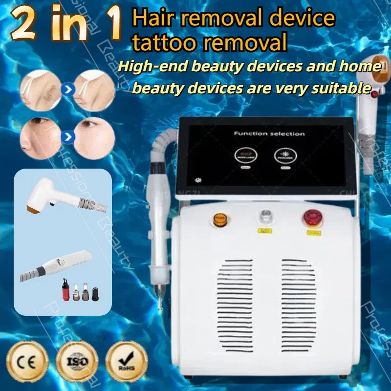 Professional 3 Waves IPL Permanent Diode Ice Titanium Laser Body Hair Removal Machine 2024 Portable 808NM 755 Alexandrite