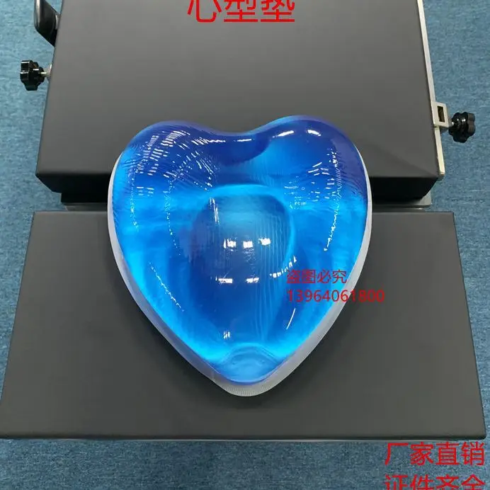 Specifications 29 * 28.5 * 7mm gel position pad heart-shaped headrest