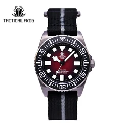Tactical Frog Titanium Diver Watch NH35 Automatic Movement Sapphire Super BGW-9 Luminous 20Bar Waterproof Men Watches