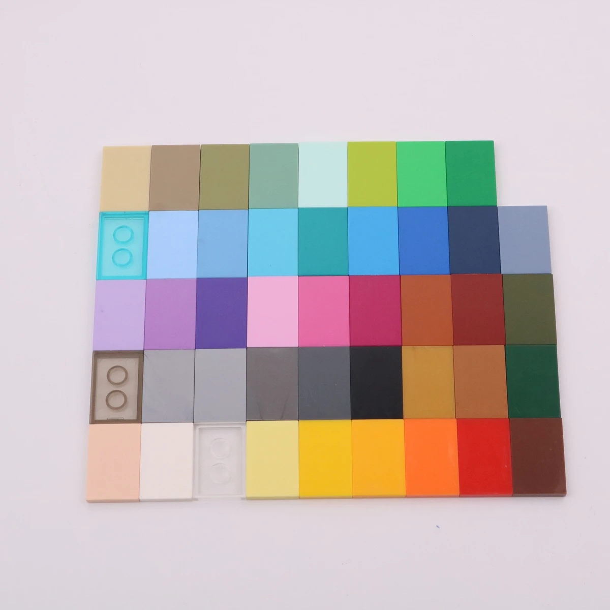 【50g】 Building Blocks 26603 Small Part Jig-Saw Educational Science Kit MOC Components Loose Parts 2X3 Transparent Panels
