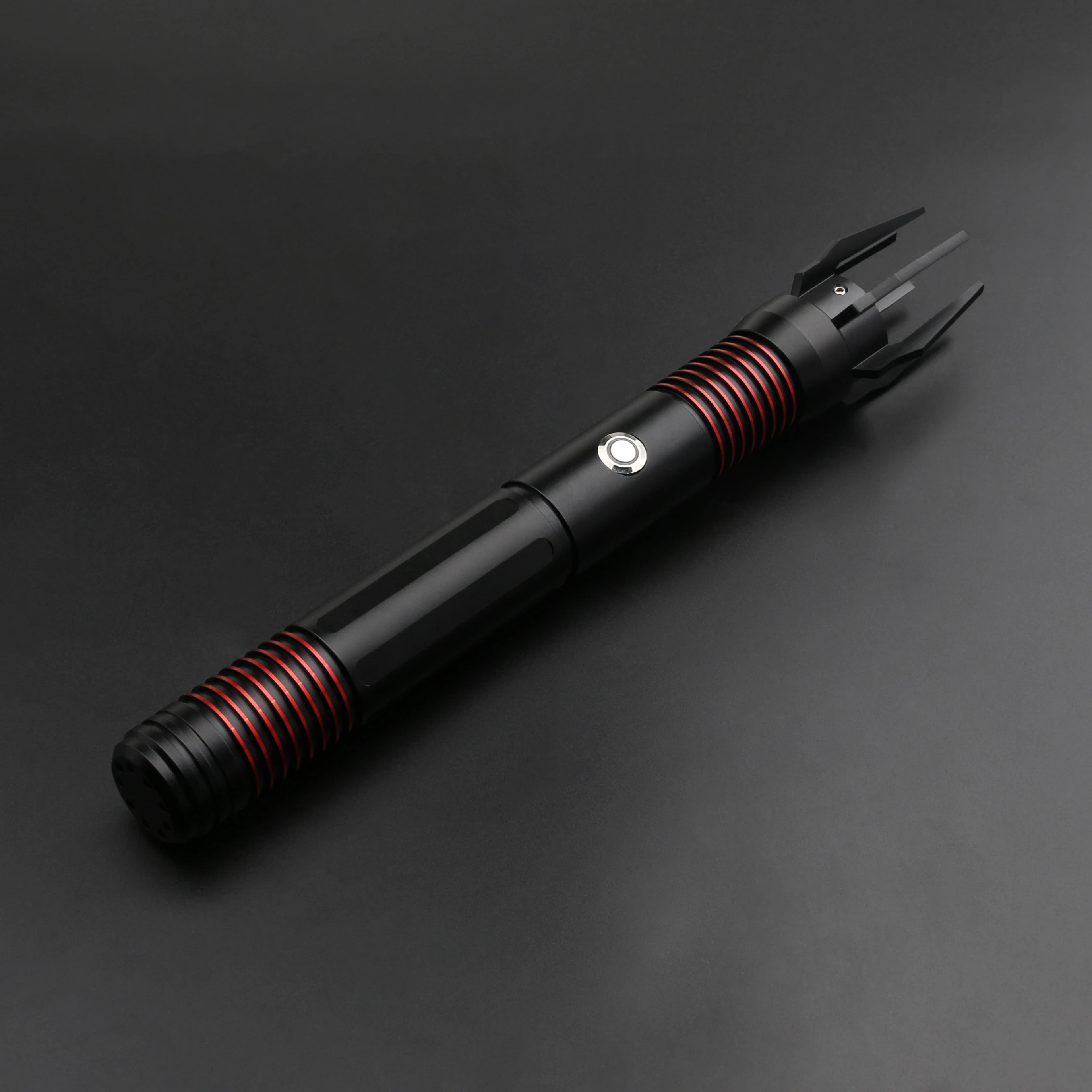 TXQSABER-Sable de luz oscilante suave para duelos pesados, espada láser de Cosplay Jedi con mango de Metal, 12 colores que cambian, 16 fuentes, RGB, juguetes para niños