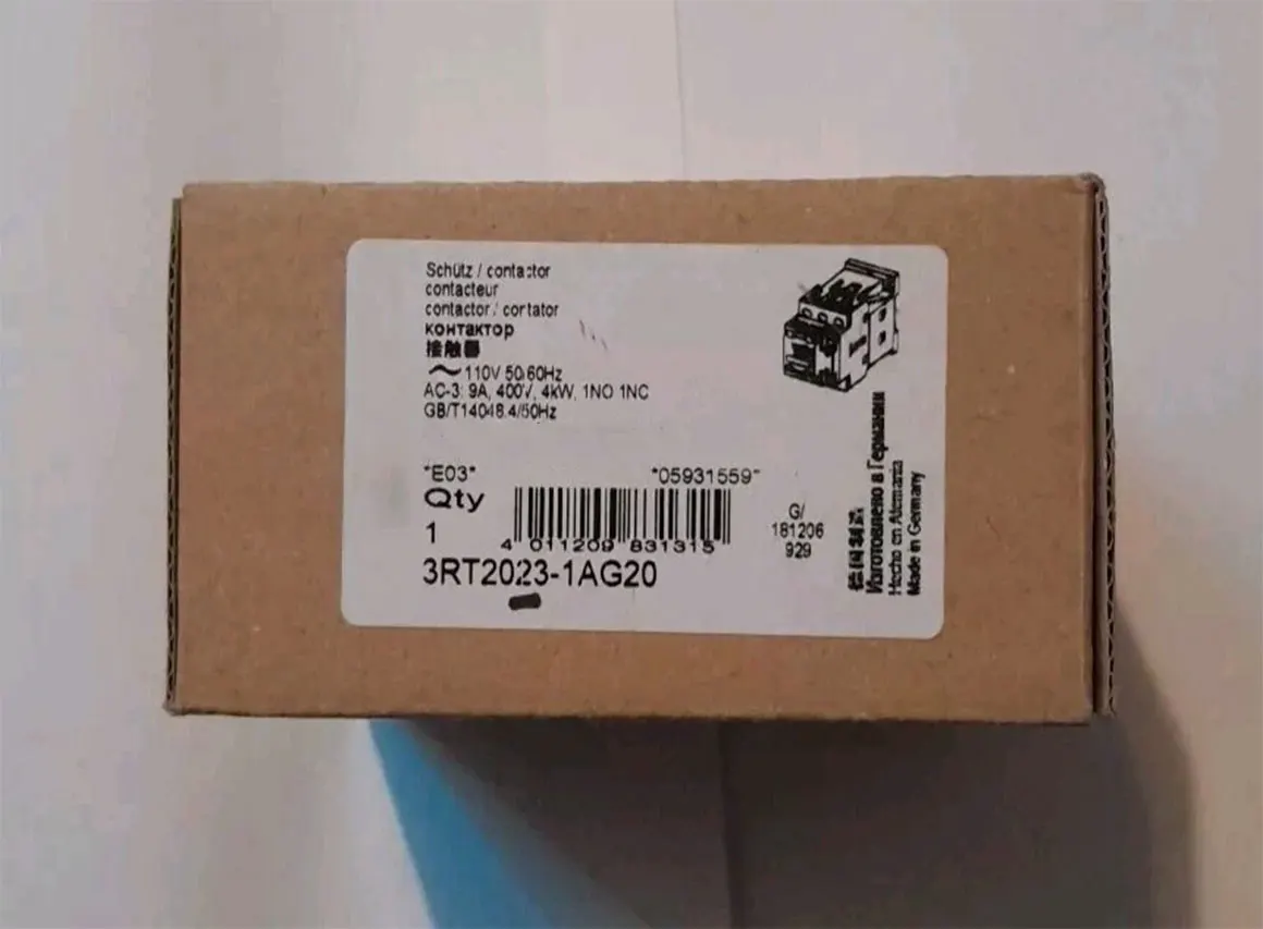 

Совершенно новый 3RT2023-1AG20 3RT2024-1AG20 3RT2025-1AG20 3RT2026-1AG20 3RT2027-1AG20 3RT2028-1AG20 Гарантия один год