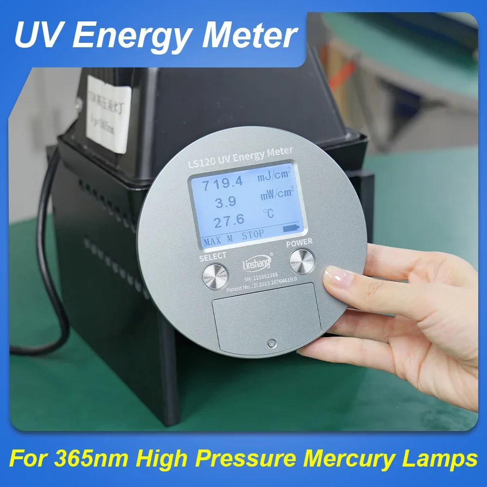 2025 LS120 365nm Uv Intensity Measurement Ultraviolet Radiation Meter Uv Radiometer Energy Meter for Curing Lamp
