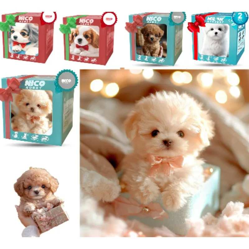 

2025 Walking Electric Plush Dog Toy - Realistic Barking & Moving Puppy for Kids, Perfect Birthday Gift for Girls & Pets