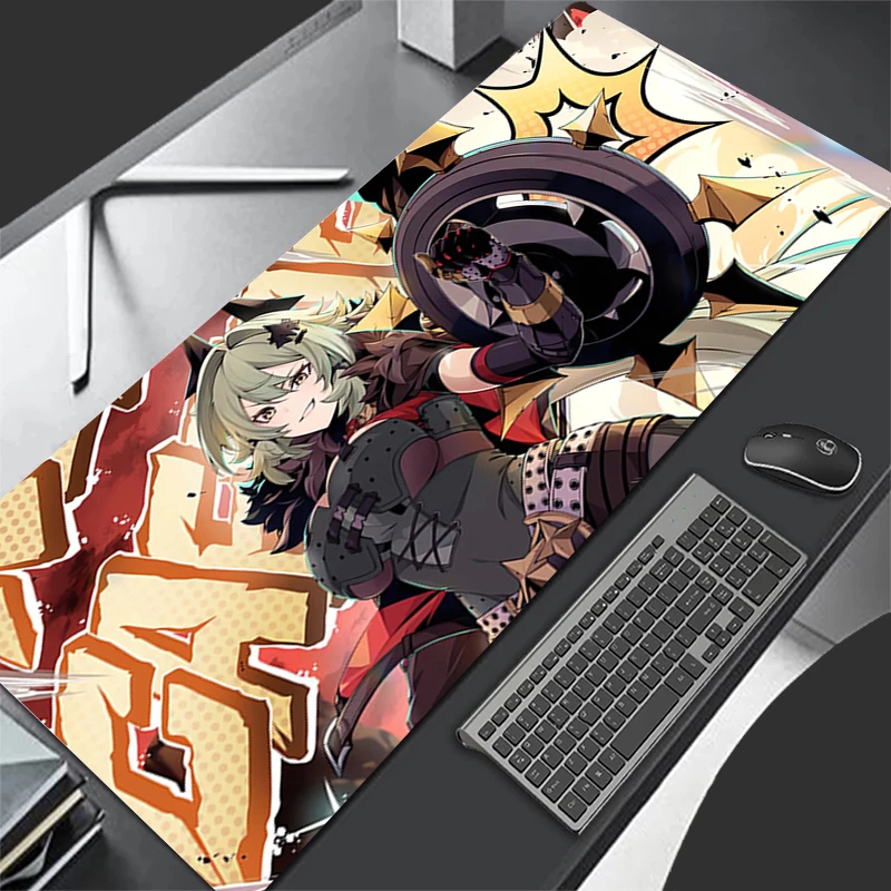 

Mousepad Zenless Zone Zero Caesar King Pattern Mouse Pad Computer Gaming Keyboard Pad Rubber Mat Desk Mat HD Non Slip Mouse Mat