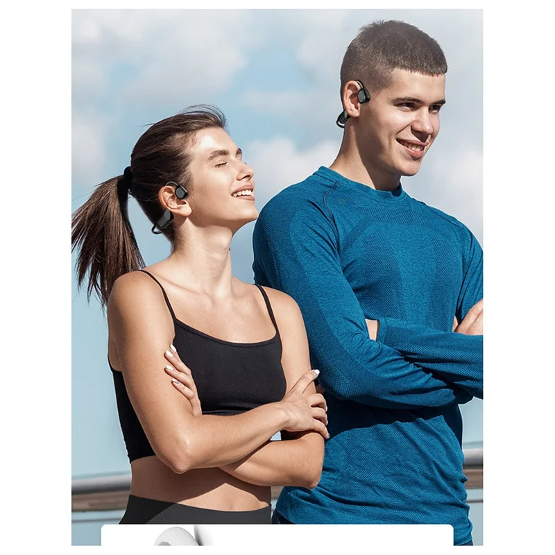 

B21B Наушники Bluetooth Наушники с костной проводимостью Спорт и бег Длительное время Без боли Стиль ушных крючков