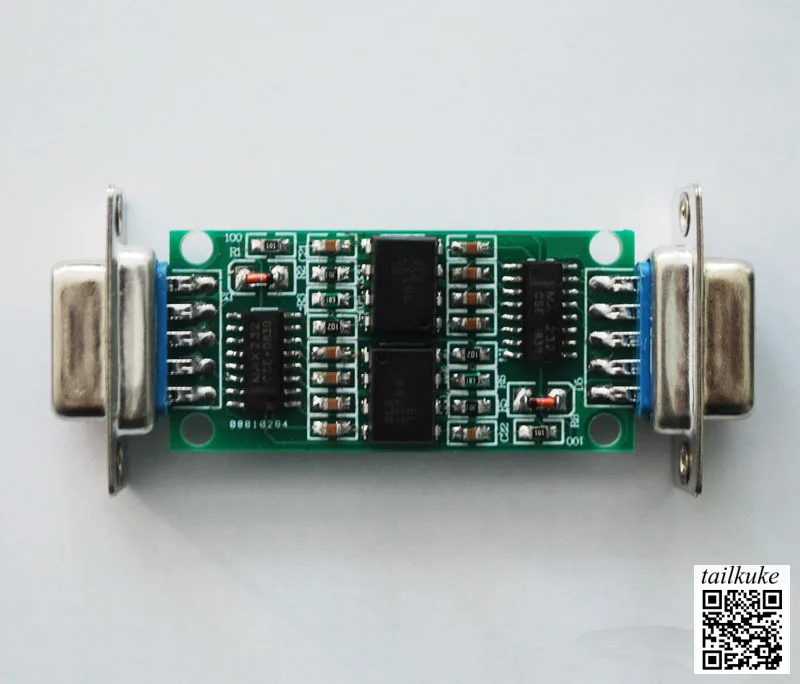 RS232 Optically Isolated Communication Module High-Speed   Optocoupler Isolation Interference Resistant