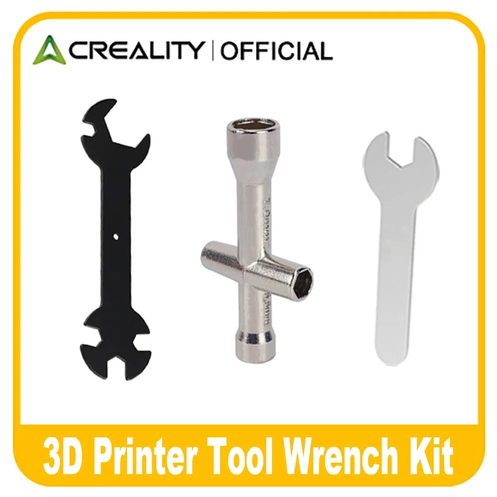 

Creality Wrench 5 IN 1 3D Printer Printer Tools Wrench Stay 6mm to 20mm Steel Spanner Wrench Flat For Ender 3 E3D MK8 MK10