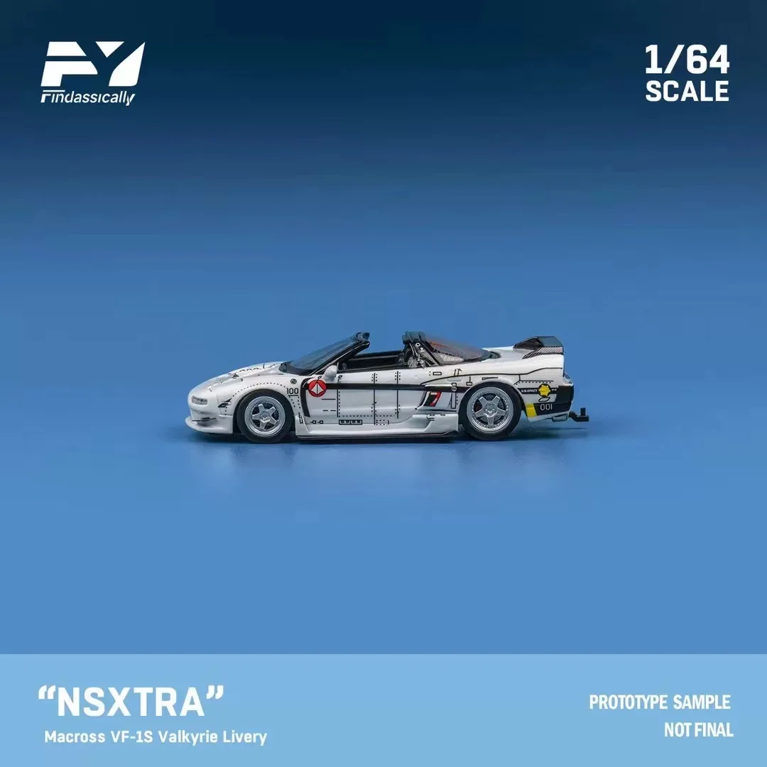 FY 1:64 Honda NSX TRA Trailer Camping versión coche en miniatura de aleación