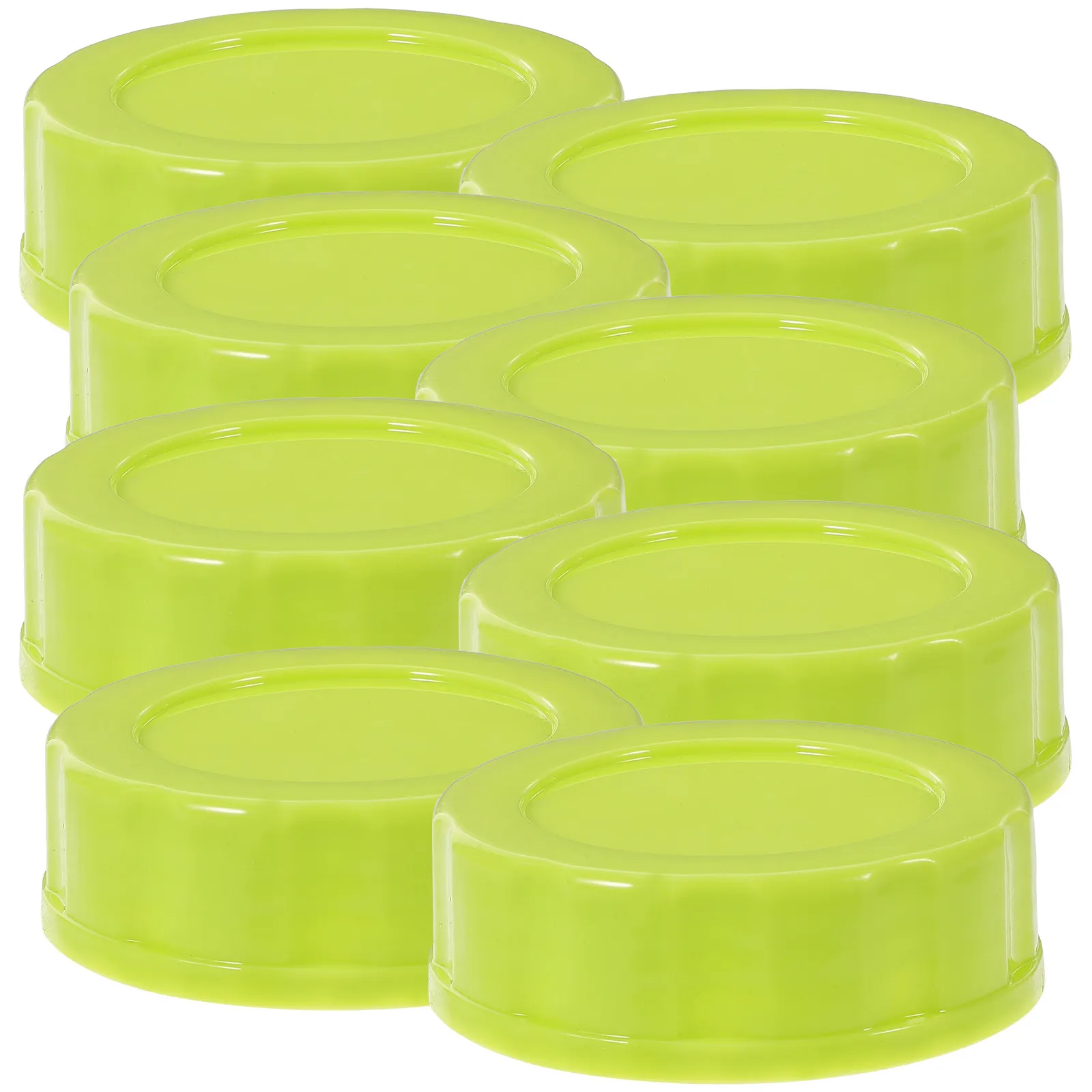 

8Pcs Reusable Milk Bottle Caps Leak Proof Replacement Sealing Lids Glass Milk Bottle Replacement Caps for Home Use