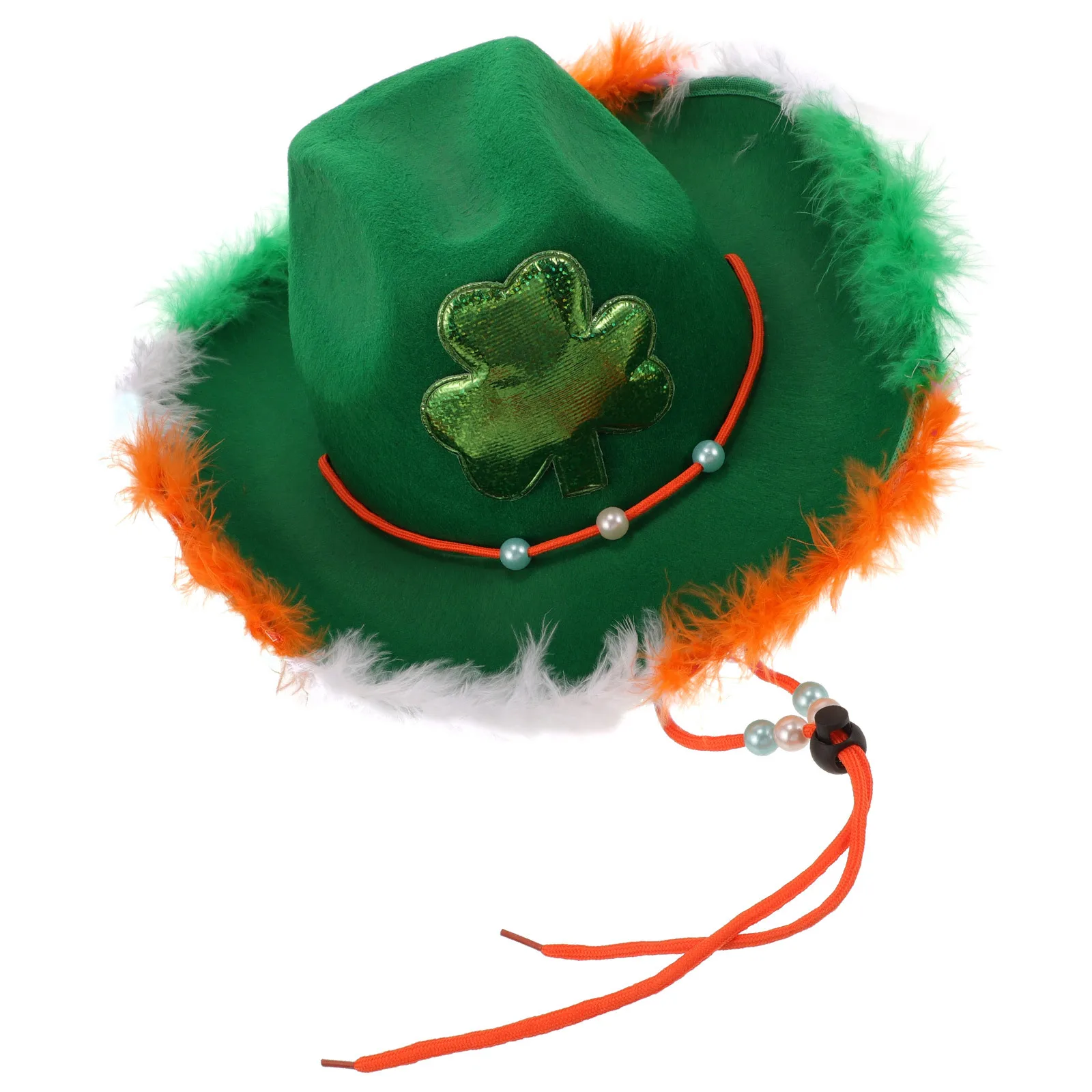 

Irish Party Hat St Patrick’S Day Carnival Costume Accessory Lightweight Creative Festive Wearable Decorative