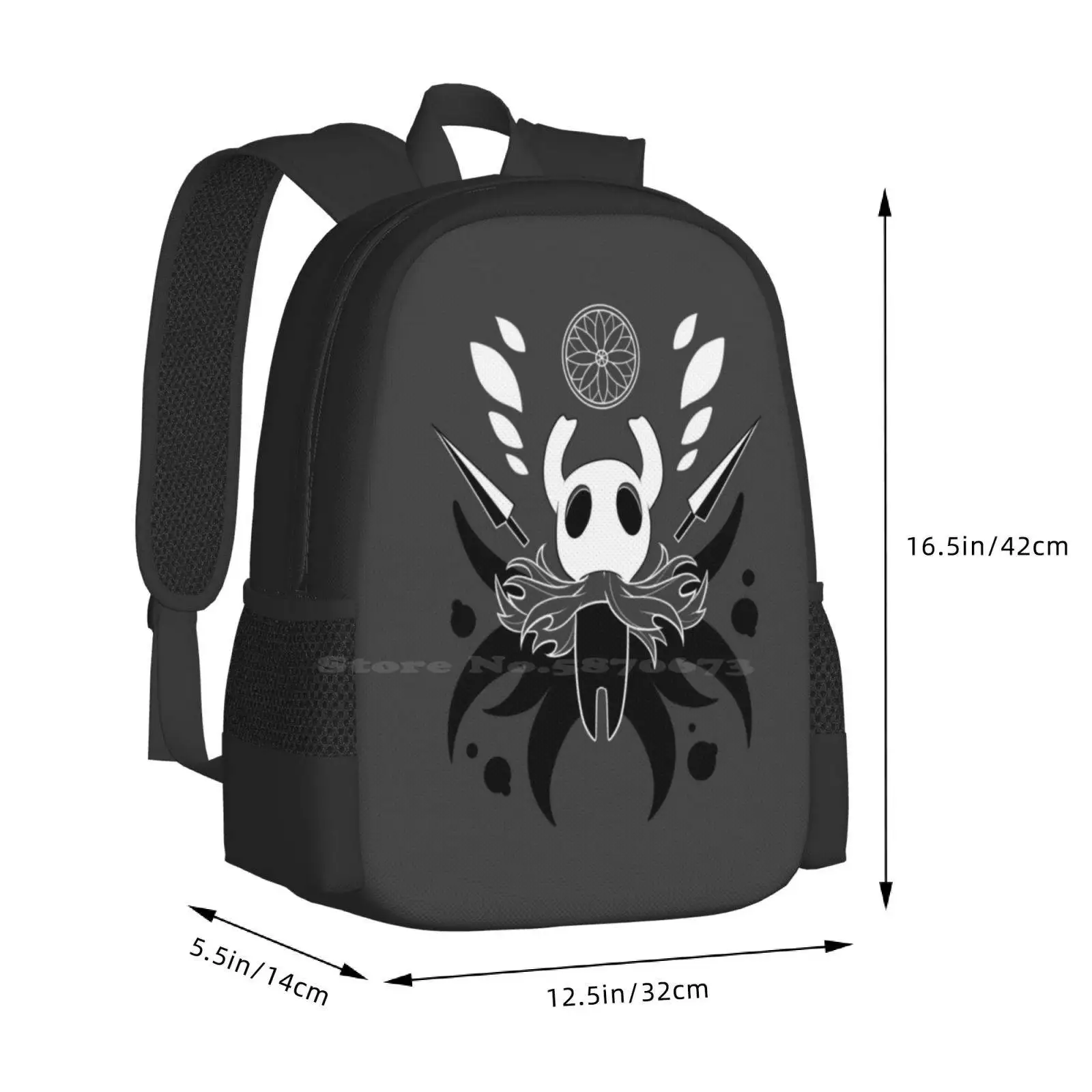 Hero Of Dirtmouth Hot Sale Backpack Fashion Bags Hollow Knight Holow Knight Hollow Night Hero Of Dirtmouth Vessell