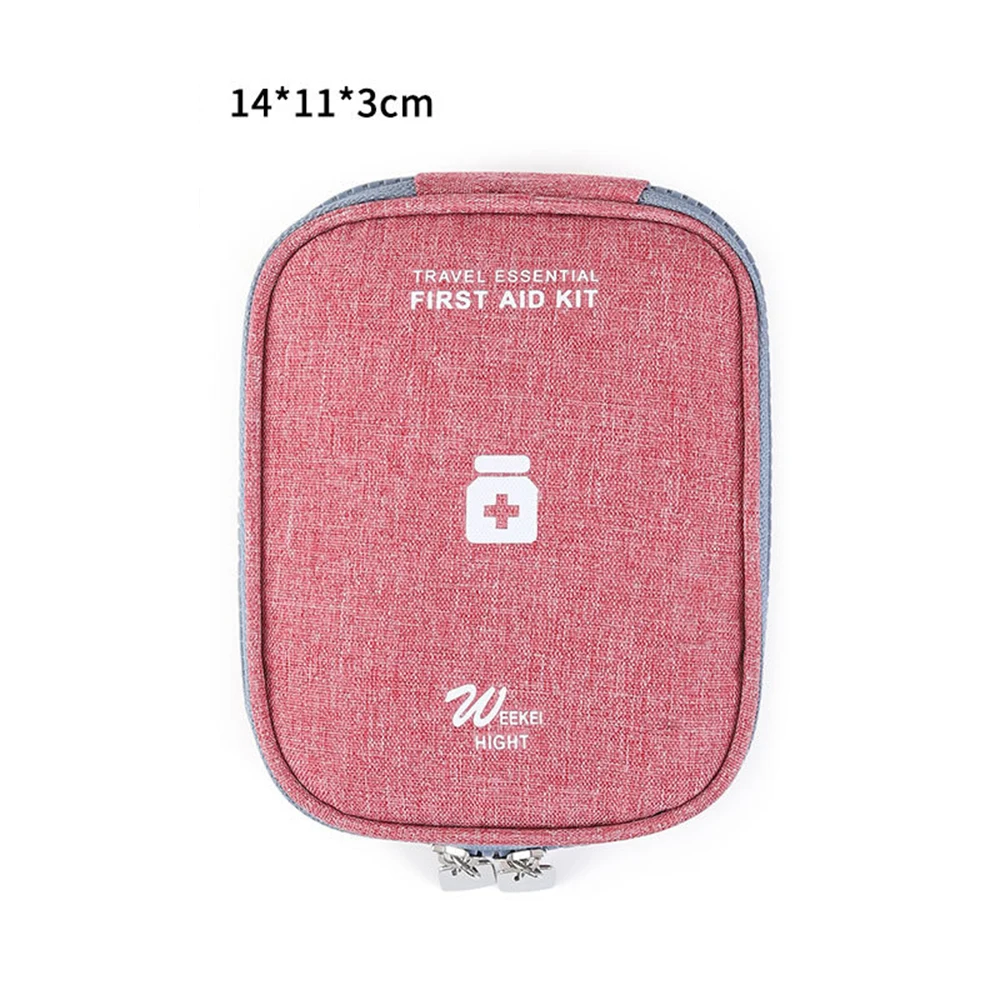 Mini Portable Medicine Storage Bag Empty Travel First Aid Kit Medicine Bags Organizer Outdoor Emergency Survival Bag Pill Case