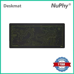 NuPhy contornos Deskmat alfombrilla de ratón Everes, Emi Koussi, Mount Fuji, Mont Blanc Deskmat