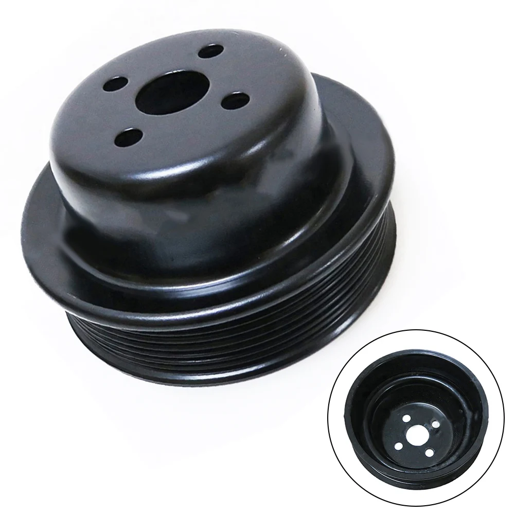 Automotive Tools Fan Belt Pulley 18.1*14.1*14cm Aluminum Alloy Easy To Install For Cummins 6BTAA 5.9 Engine Brand New