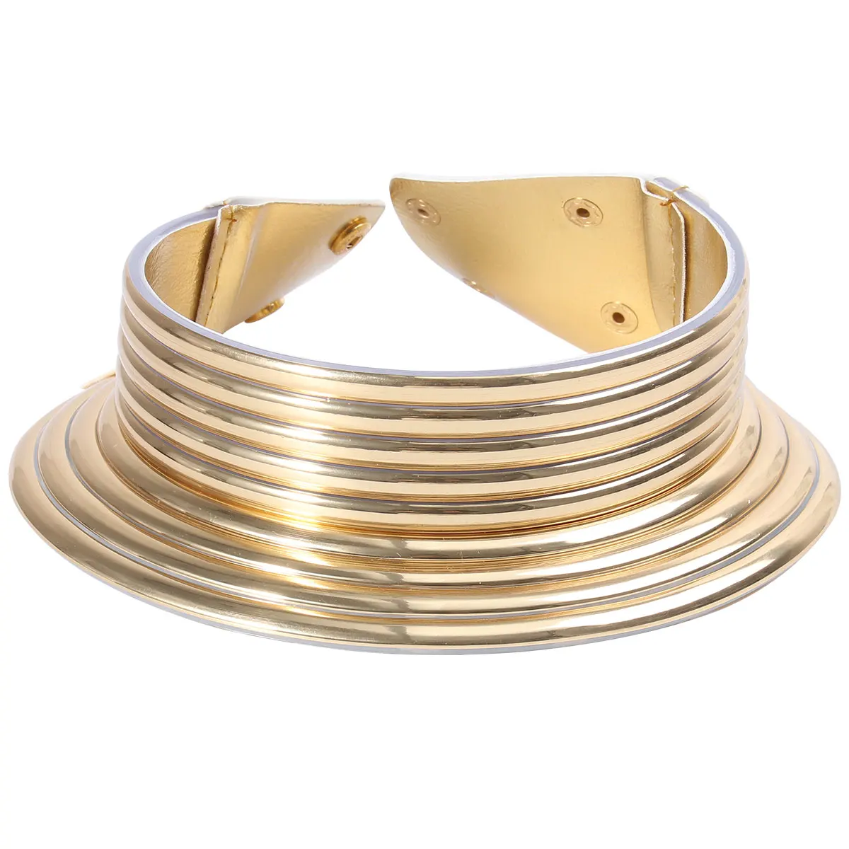 

African Style Neck Collar Necklace Long Neck Collar Ethnic Clavicle Accessories Adjustable Length Gifts for Women