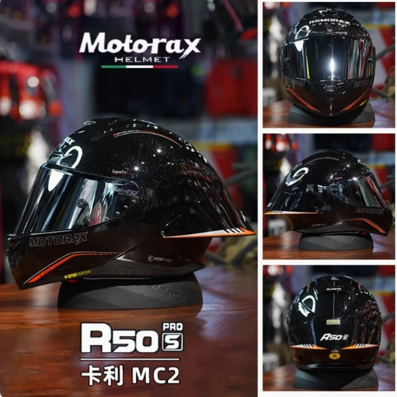 RSMORAX/MOTORAX R50 SPRO All-season Motorcycle Helmet Men's Full-face Helmet Winter Women's Blooming