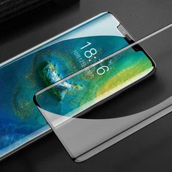 3D Curved Edge Tempered Glass for LG G7 ThinQ V30 V40 V50 Full Cover Clear Screen Protector Protective Film for V30 V40 G7 ThinQ