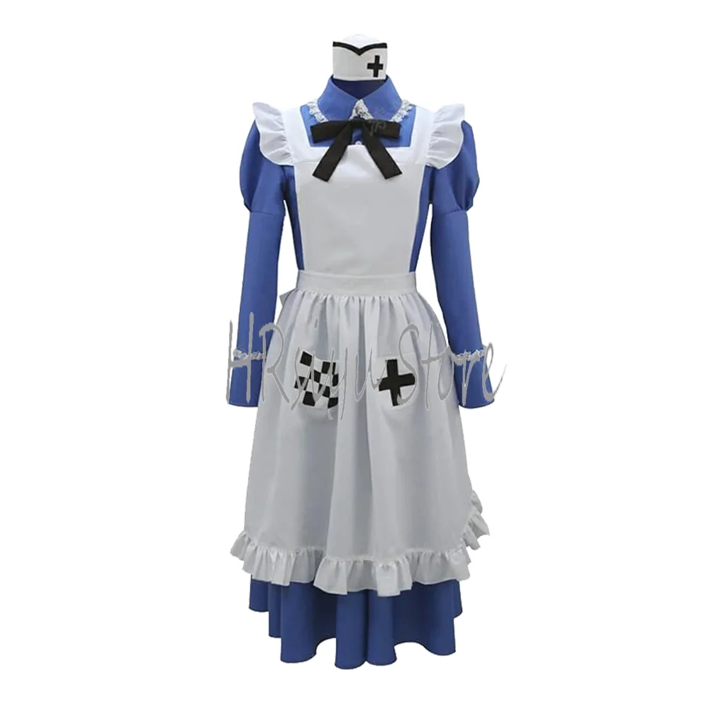 

Anime Cosplay Hetalia UK England Costume Maid Dress Halloween Christmas Suit