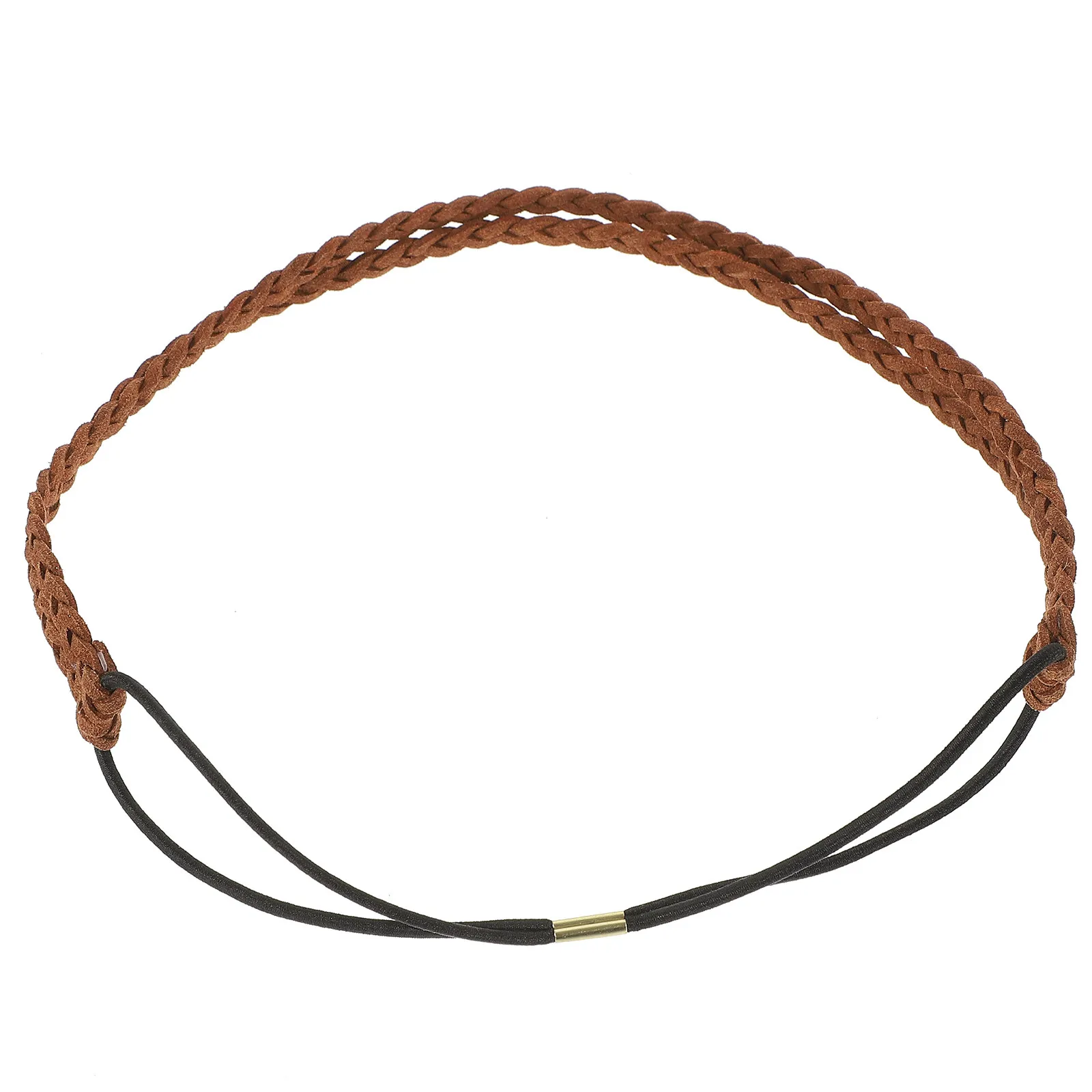 Candy Color Braid Headband Hand-Woven Twisted Braided Hairband Adjustable Fit for Wedding Party Daily Wear Fashion Hair Hoop