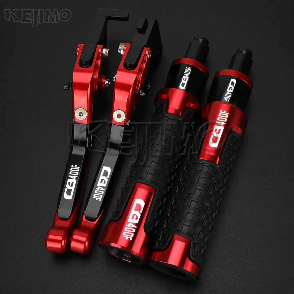 

CB 400F CB 400 F Brake Clutch Levers Handlebar Handle bar Hand Grips ends For Honda CB400F 1989 1990 1991 Motorcycle Accessories