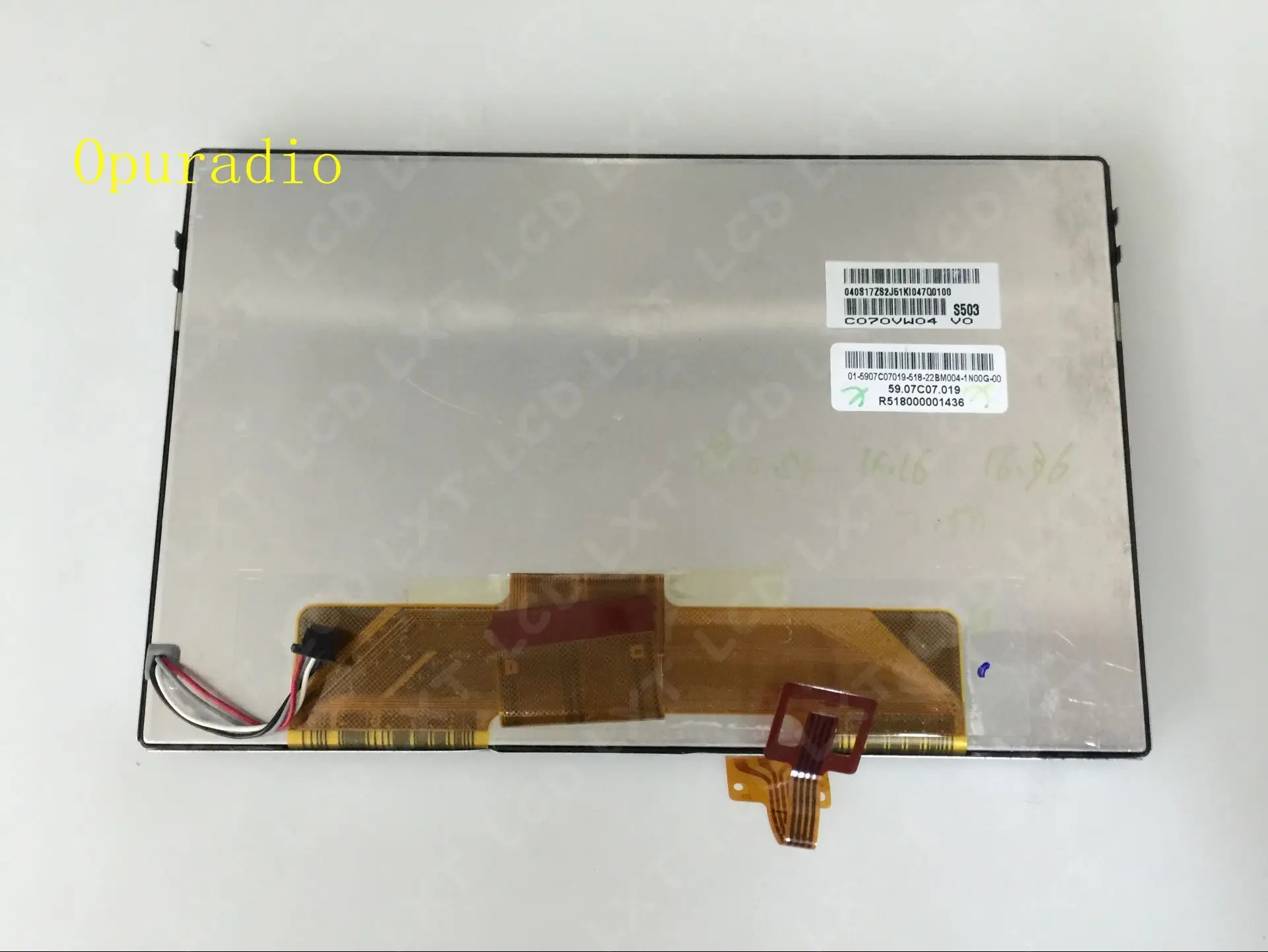 

LCD Brand New 7 Inch LCD Display C070VVN02 C070VVN02.1 C070VVN02.2 C070VW04 V0 For Display