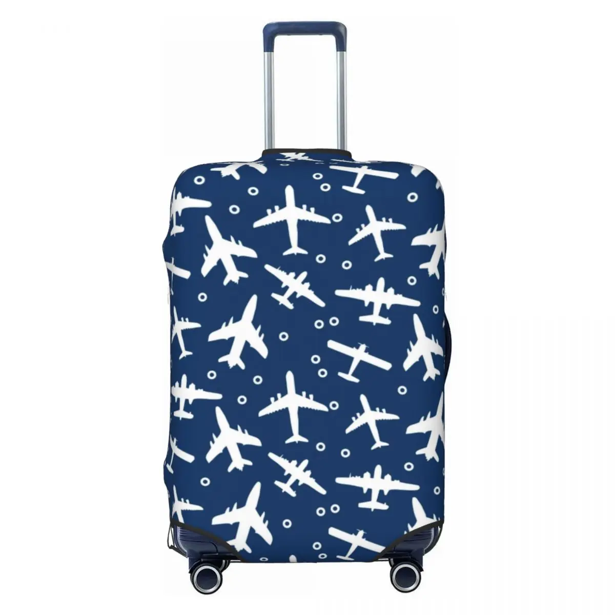 

Custom Fighter Pilot Aircraft Airplanes Luggage Cover Cute Aviation Aviator Suitcase Protector Covers Suit For 18-32 inch