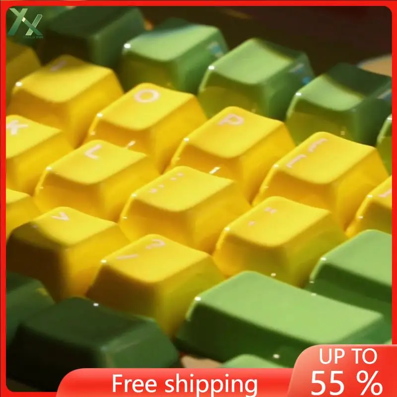 

Ceramic Keycaps 16.25U Space Cherry Profile Keycap Smooth Transparent Artisan Point Keycap for Mx Switch Mechanical Keyboard Kit