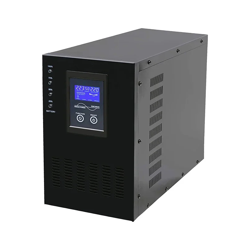 2000W 24/96VDC Ups Backup Uninterruptible Power Supply Pure Sine Wave Battery 220V/230V/240V Inverter