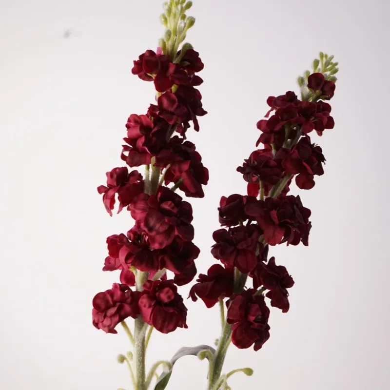 3 Stücke Feuchtigkeitsspendende Violette Kunstblumen Heimdekoration Echt Wirkende Hyazinthe Hochzeitsdekoration Blumenarrangement Großer Delphinium – Detail 20