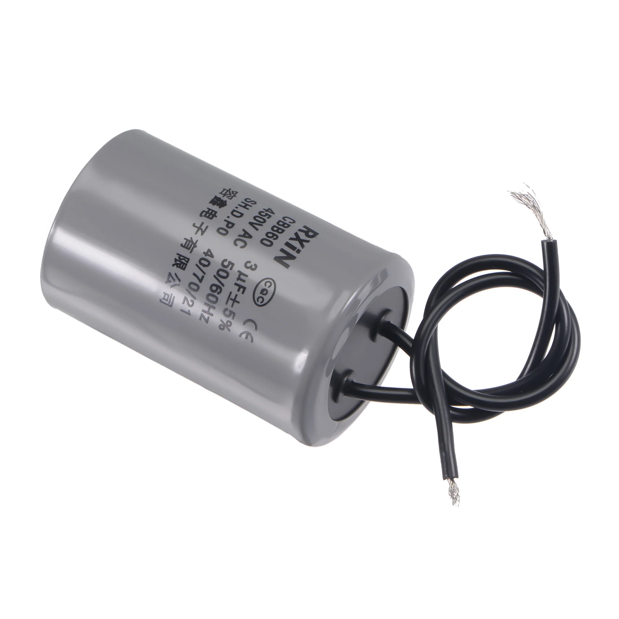 1Pcs CBB60 Motor Run Capacitor AC 450V 3/4/5/6/8/10/12/15/16/18/20/22/25uF 50/60Hz Cylinder For Air Compressor Water Pump Motor - Image 3