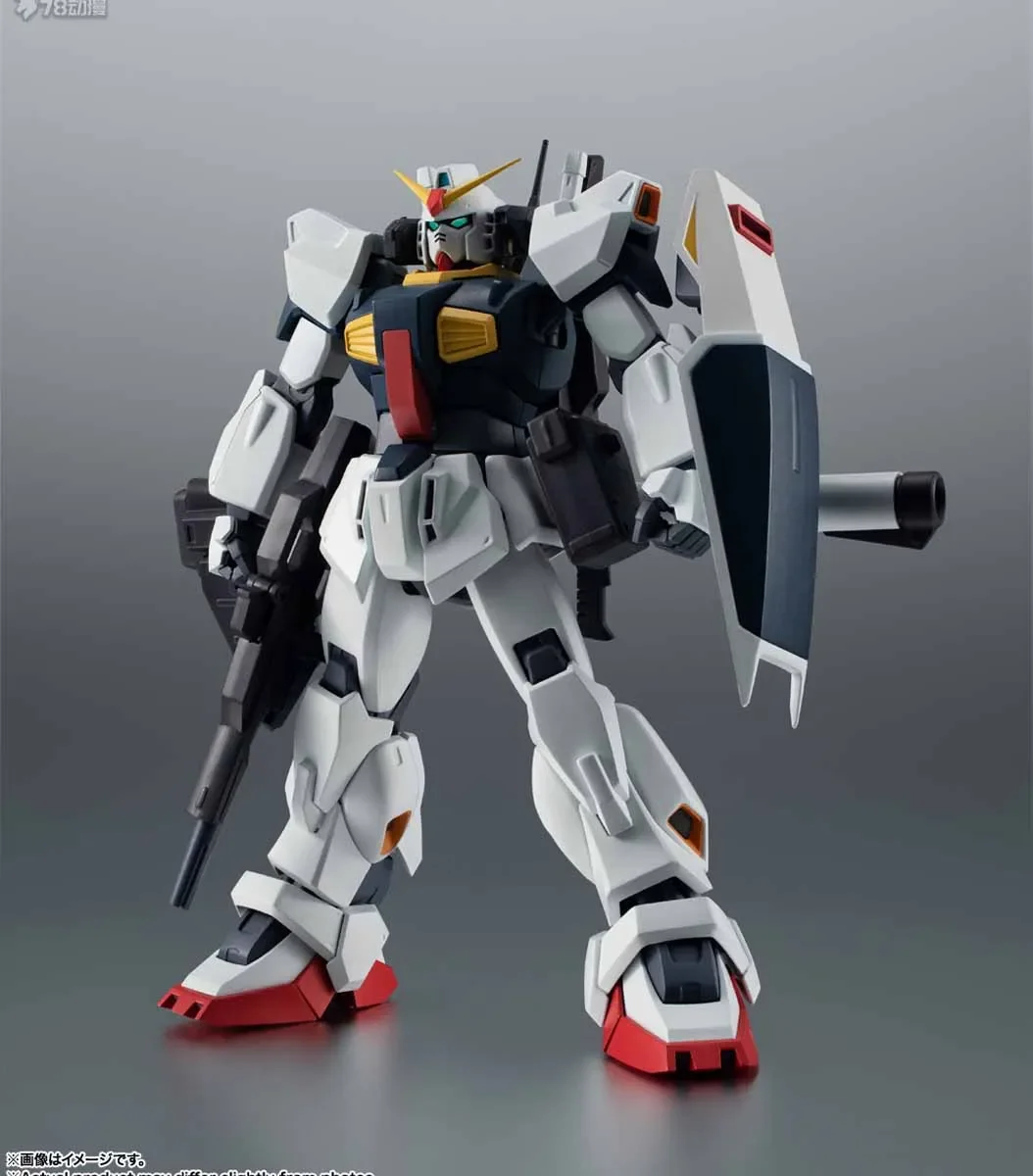 Bandai Original Model Kits ROBOT Anime Action Figure RX-178 GUNDAM MK-II Ver.  A.N.I.M.E. Model Toy Gift for Boys