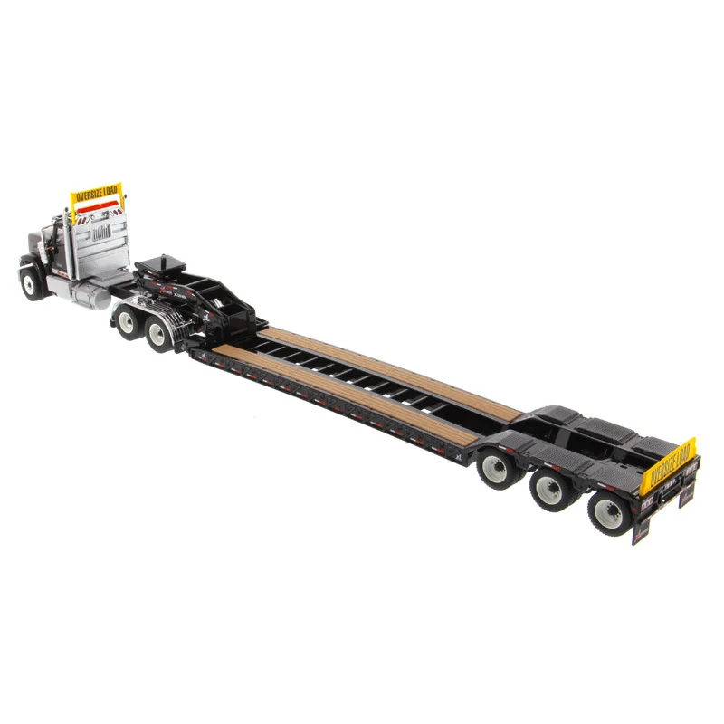 Diecast Model Replica 1:50 Schaal INTERNATIONALE Vrachtwagen Trailer Head Voertuig Uitgebreide Trailer Legering Model, Relatiegeschenk DM71015