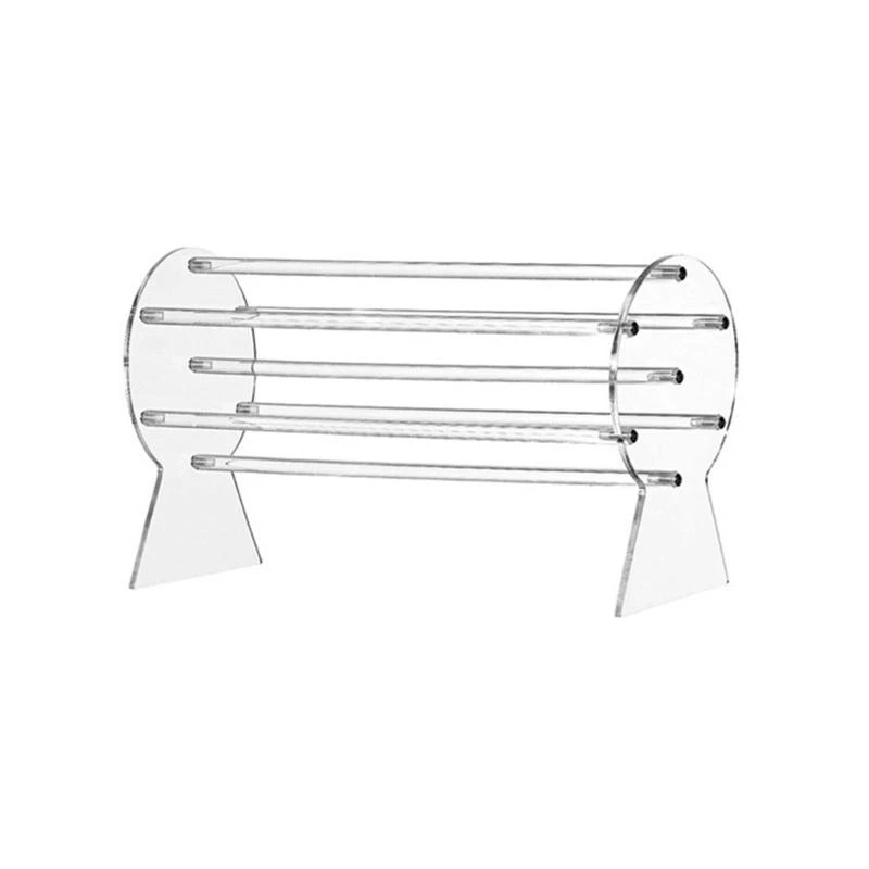 

652F Elegant Clear Headband Display Stand Stable Base Headband Organizers Stand Holder For Secure And Attractive Display