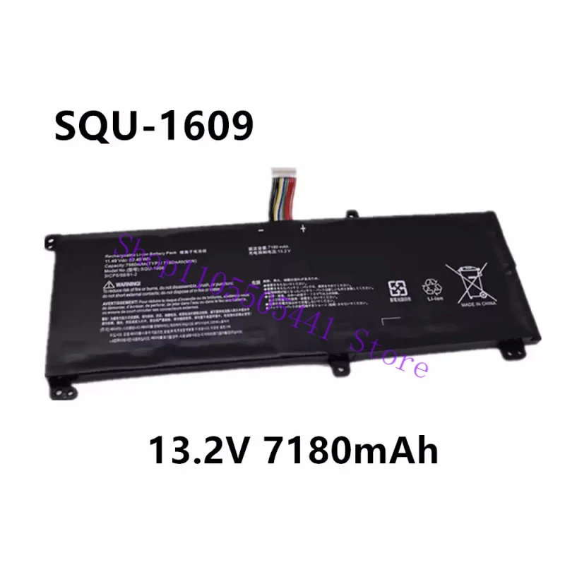 Replacement Laptop Battery for Hasee KINGBOOK T64 T65 T66 T65C SQU-1609 SQU-1710 SQU-1714
