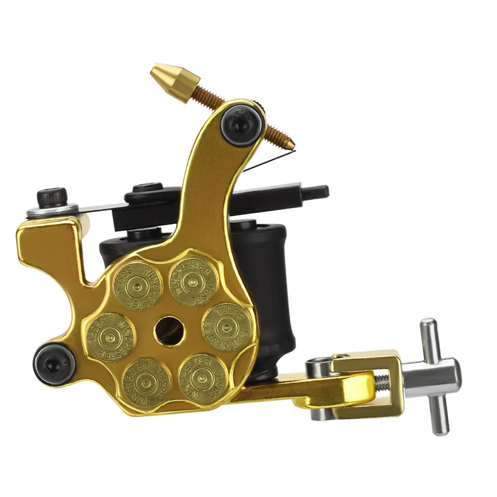 

Профессиональная катушка для татуировки из цинкового сплава, портативное оборудование для татуировки для затенения подкладки, инструмент для татуировки «сделай сам»