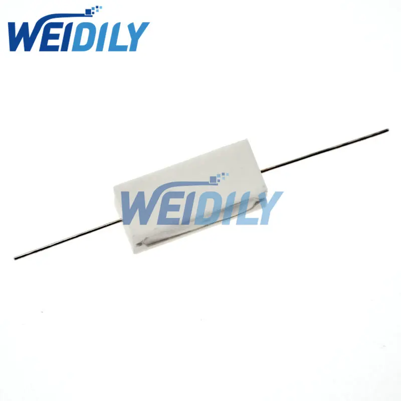 5PCS 5W 5% Cement Resistor Power Resistance 0.1 ~ 10K 0.1R 0.5R 1R 10R 100R 0.22 0.33 0.5 1 2 5 8 10 15 20 25 30 100 1K 10K ohm