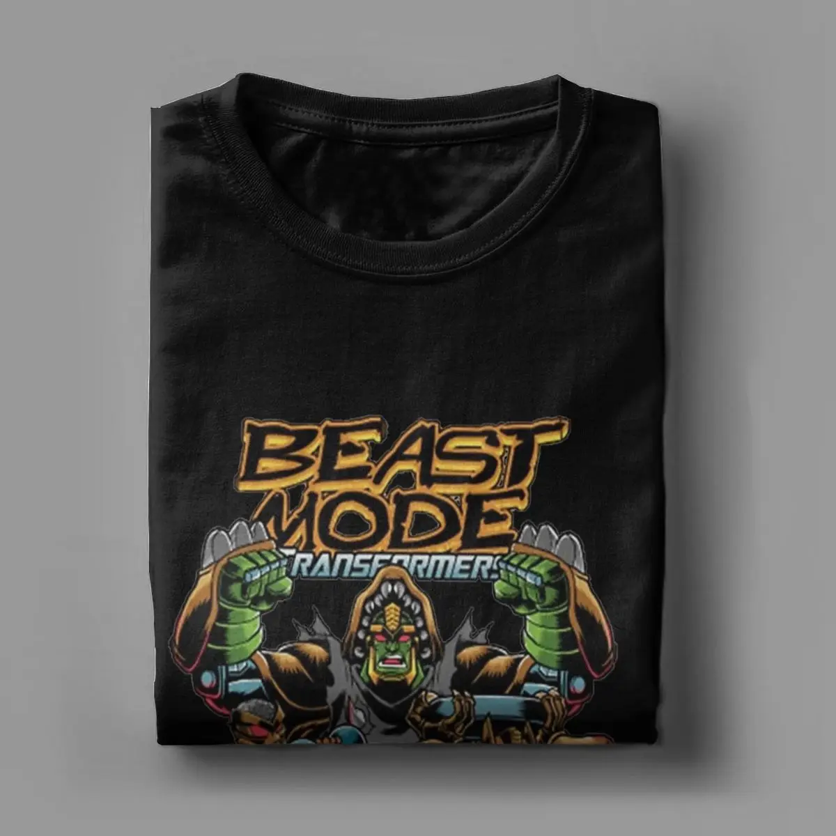 Camicia Transformers Beast Mode Merch Maglietta divertente da uomo in puro cotone da donna Manica corta Abbigliamento grafico stampato