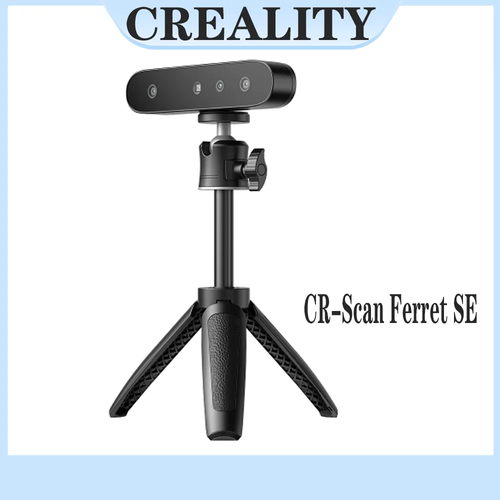 

Портативный ручной 3D-сканер Creality CR-Scan Ferret SE: быстрое полноцветное сканирование 30 кадров/с, точность 0,05 мм, 24-битное 3D-моделирование