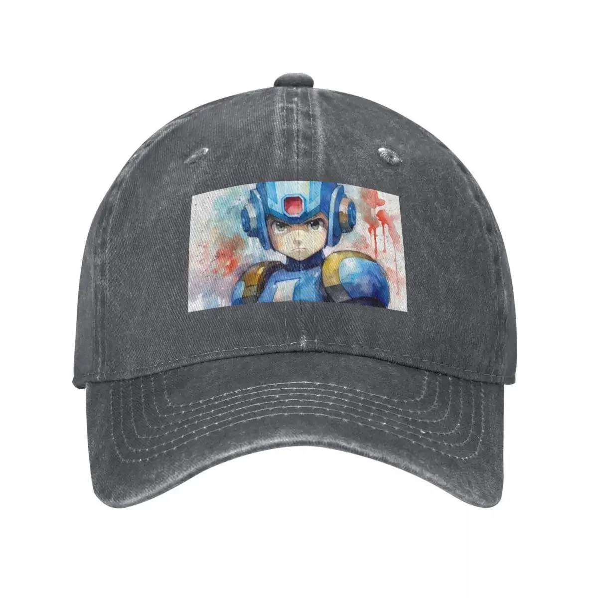 Mega Water Color Man 3 Baseball Cap Rugby Trucker Cap Women's Golf Clothing Men's