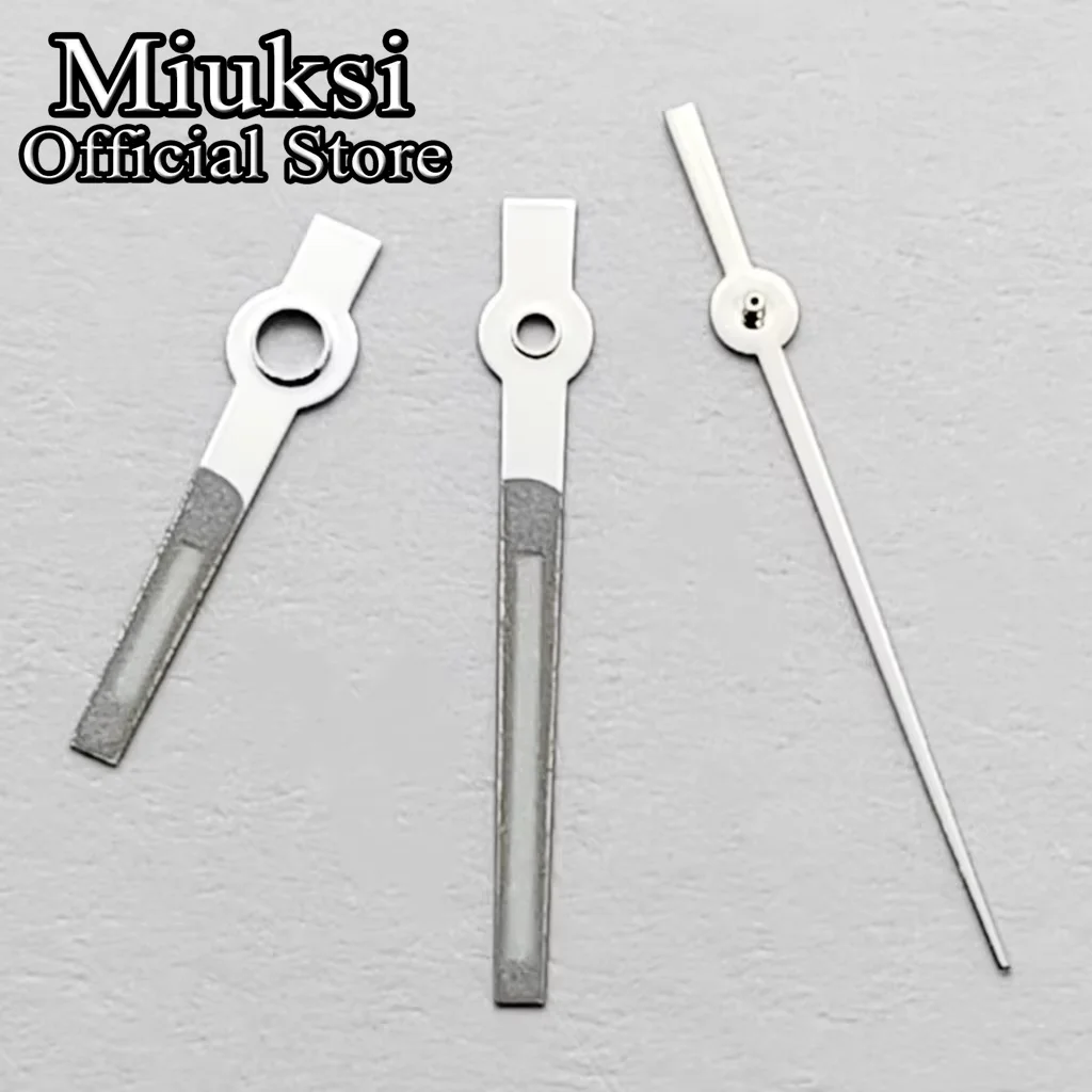 Miuksi Miyota 2115 Silberne Uhrzeiger Passend für Miyota 2115 2025 2035 2315 Uhrwerk Zubehörteil – Detail 7