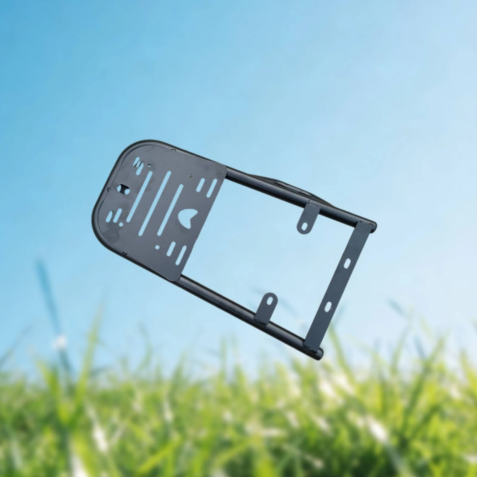 

Rear Cargo Rack Bracket Heavy-Duty Ebike Cargo Rack Trunk Support Bracket Slotted Black
