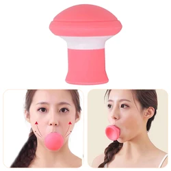 Silicone Thin Face Breathing Tool Jawline Jaw Muscle Exerciser Face Firming Masseter Muscle Trainer V-shaped Thin Face Tools