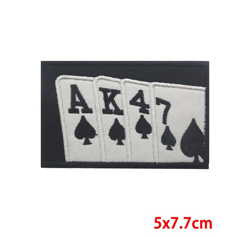 Taktische Militärische Stickerei Patch Eisen Auf Patches Für Kleidung Finger Kampf Gestickte Patches Auf Kleidung Handschuh Patch Abzeichen
