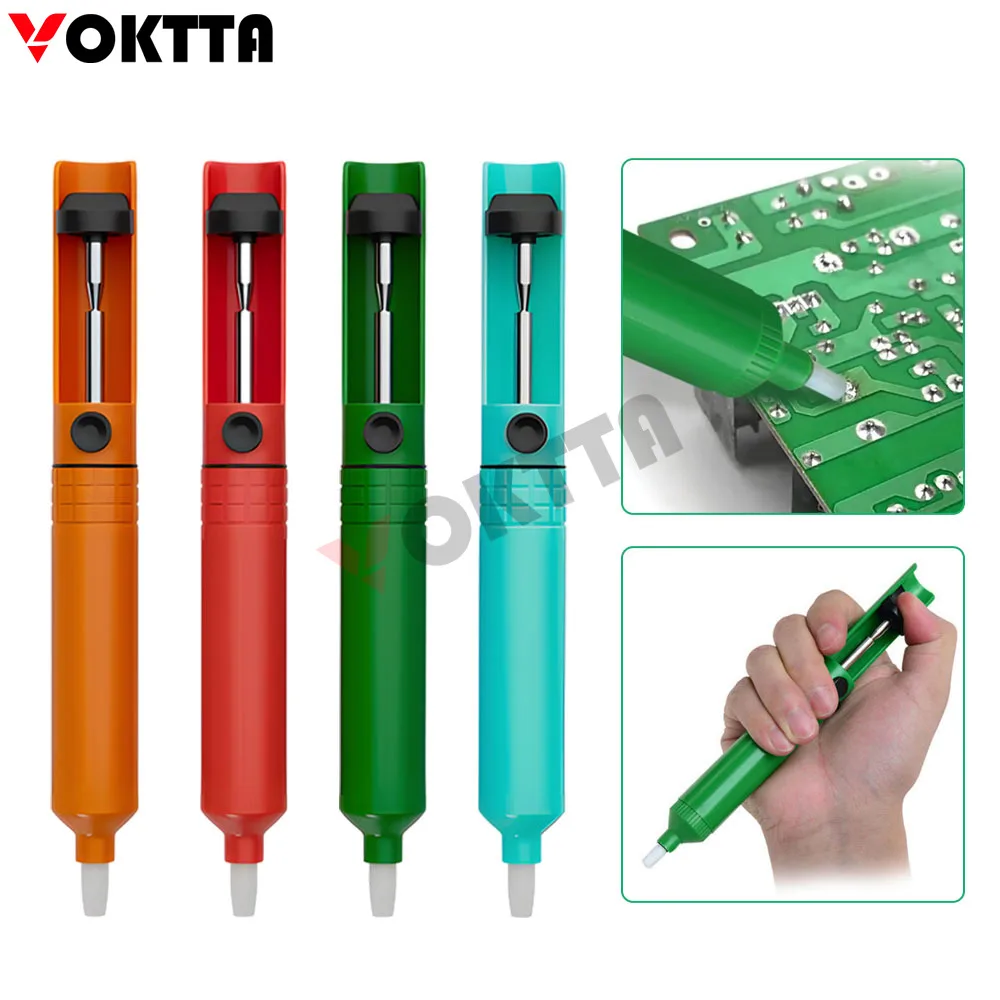 Solder Desoldering Aluminum Desoldering Pump Tool Desoldering Desoldering Pump Vacuum Removal Device Desoldering Accessories