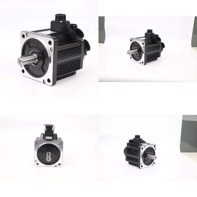 Industrial 3 Phase Servo Motor 220V 1.3KW 130mm with Servo Driver for CNC Machine Motor Kit