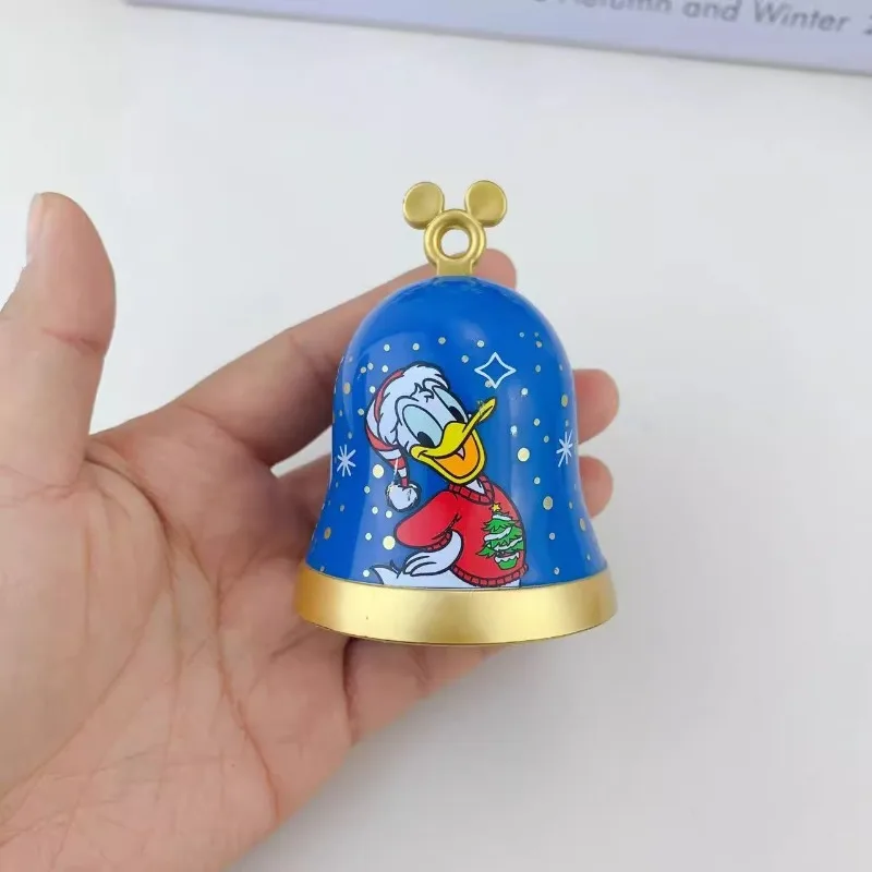 Disney Christmas Cartoon Character Bells Collectible Set Mickey Minnie Donald Duck Holiday Decorations Home Garden Decor view 6