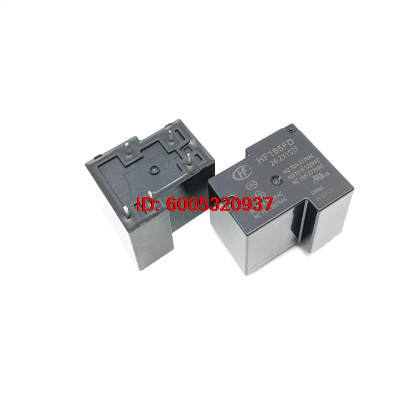 5piece  HF165FD/5-ZY1STF 、HF165FD/12-ZY1STF 、HF165FD/24-ZY1STF  DIP-5  New high-power relay  HF165FD-12-ZY1STF 、HF165FD-24