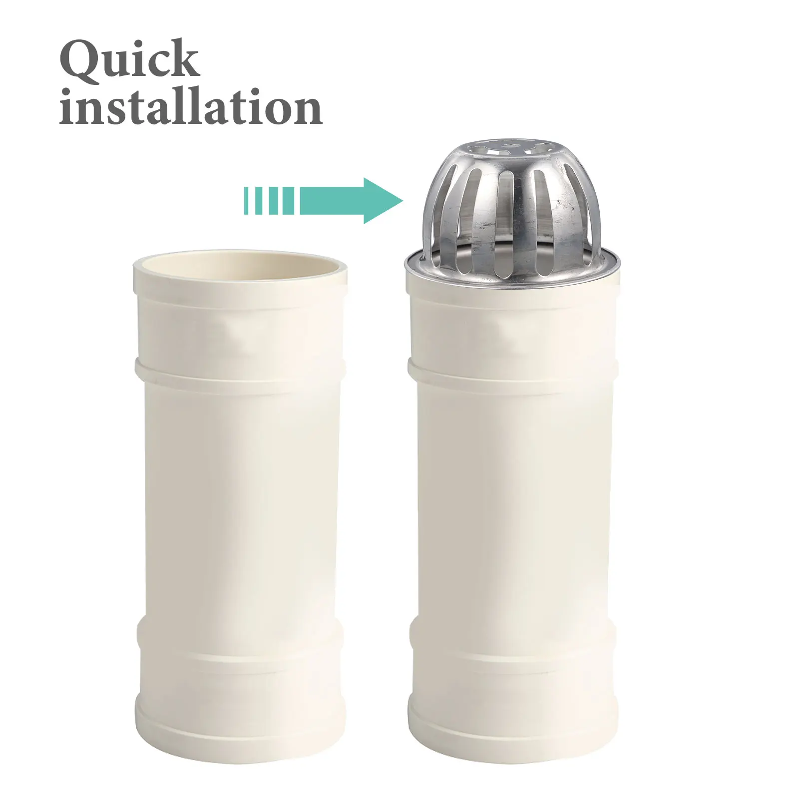 

Stainless Steel Gutter Guard Strainer for Downspout Drain Leaf Filter Splash Guards Durable RustProof Design Practical Use